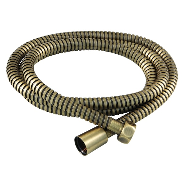 ABT13A3 Vintage 59" Shower Hose, Antique Brass